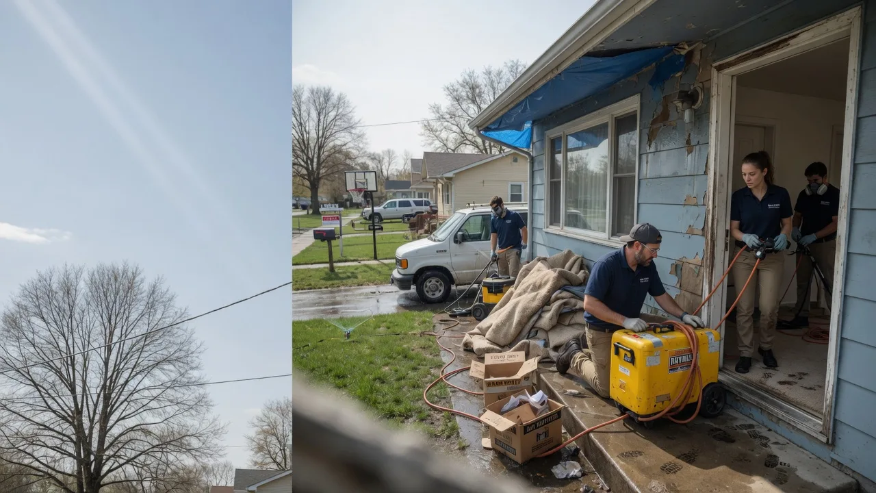 Basement Flood Cleanup in Evensville, TN near me